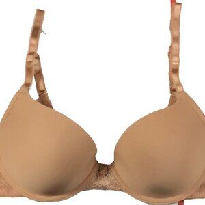 Skarlett Blue Mocha Brown Full Coverage Underwired Lace Bra 34B